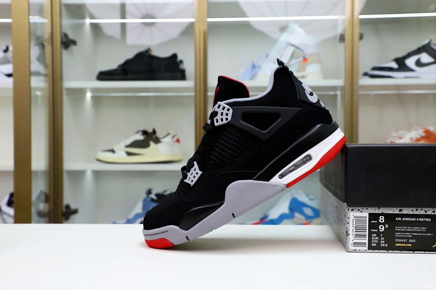 AIR 'BRED' OG RETRO 2019 JORDAN 4 0307